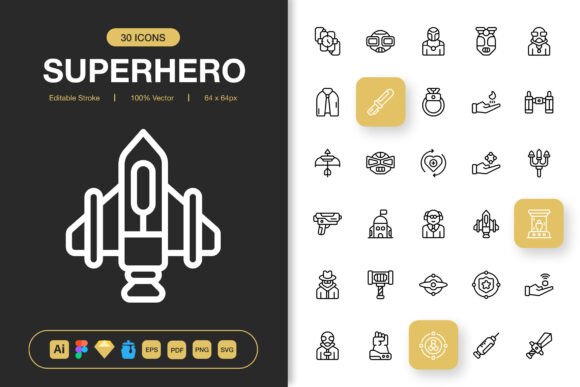 Superhero Icons Review